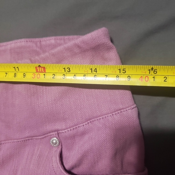 DG2 Diane Gillman pink stretch jeans size PM - Picture 4 of 7